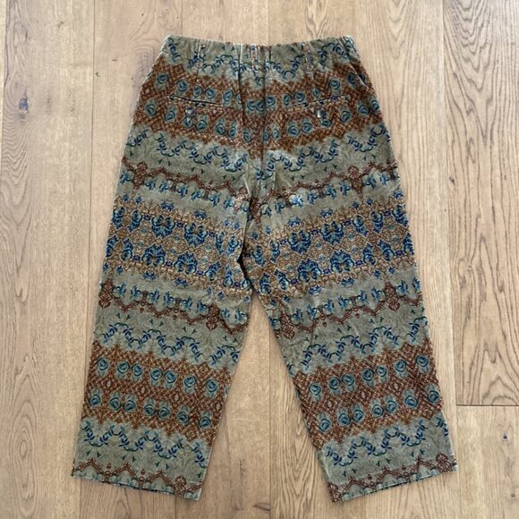 Patterned Wide-Leg Pants - Picture 13 of 16